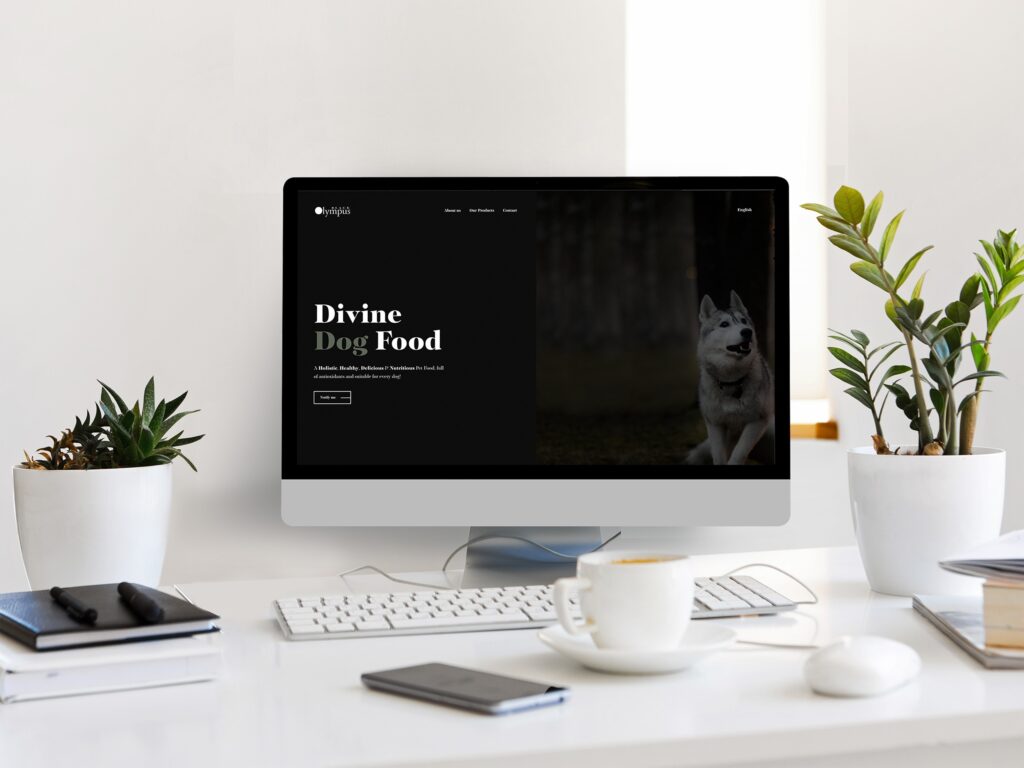 Black Olympus Pet Food